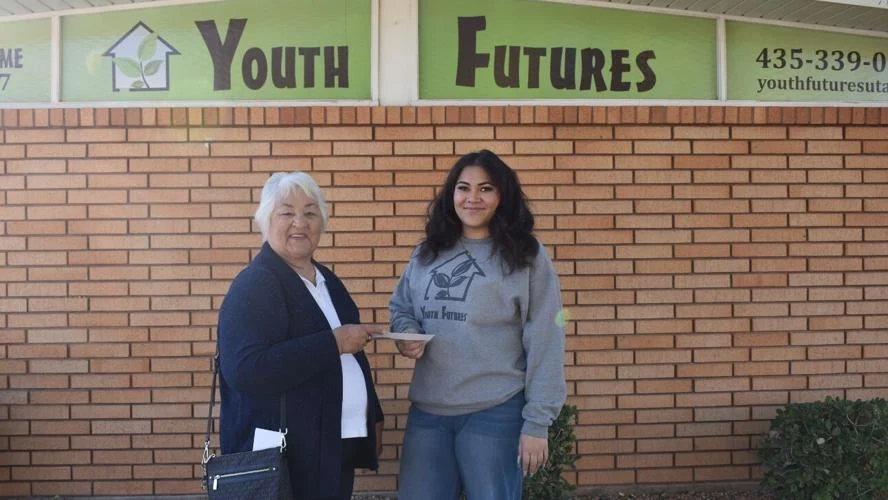 St. George shelter receives $3K donation to help stabilize the lives of homeless youth