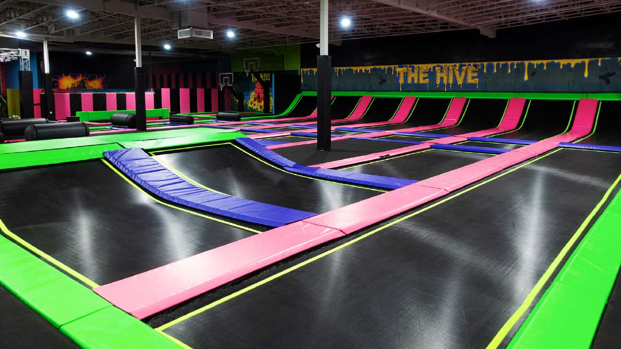 Ogden trampoline park opens facility to poverty-stricken youth for a day to 'just be a kid'